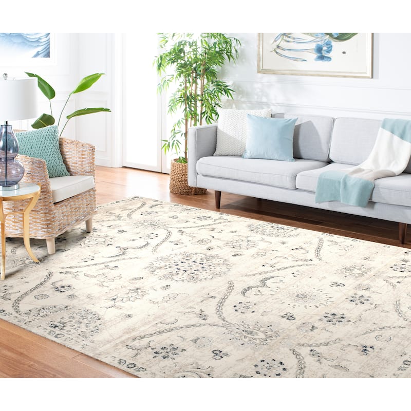SAFAVIEH Carnegie Tahira Modern Distressed Oriental Rug