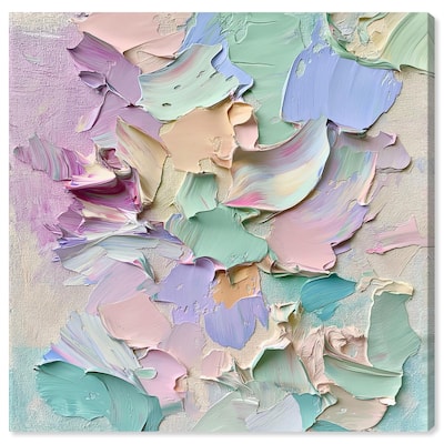 Flowing Mousse II Canvas by Art Remedy, Gallery Wrapped