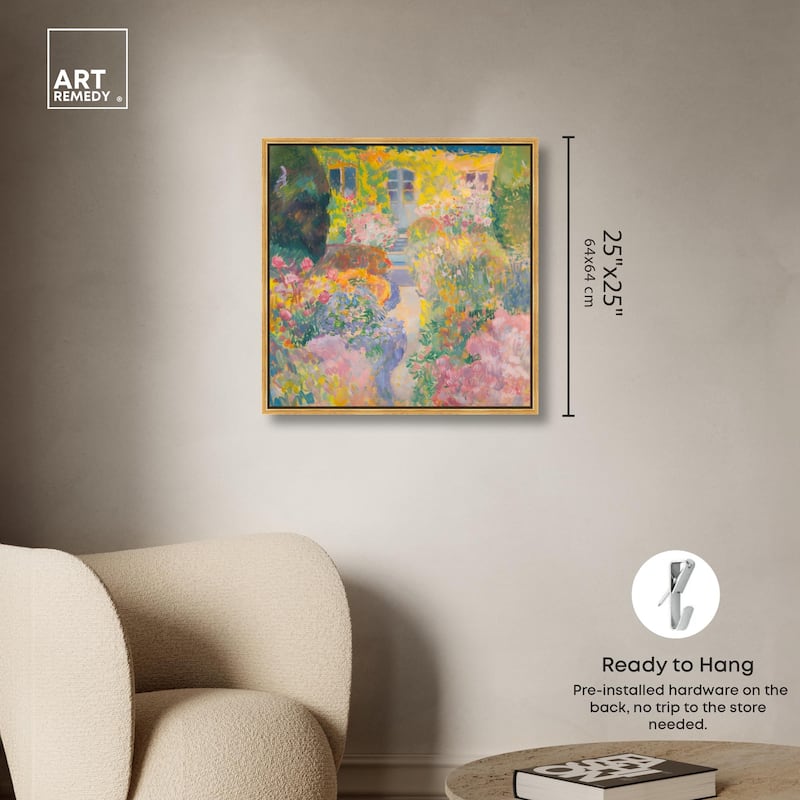 Hues of Happiness II Canvas by Art Remedy