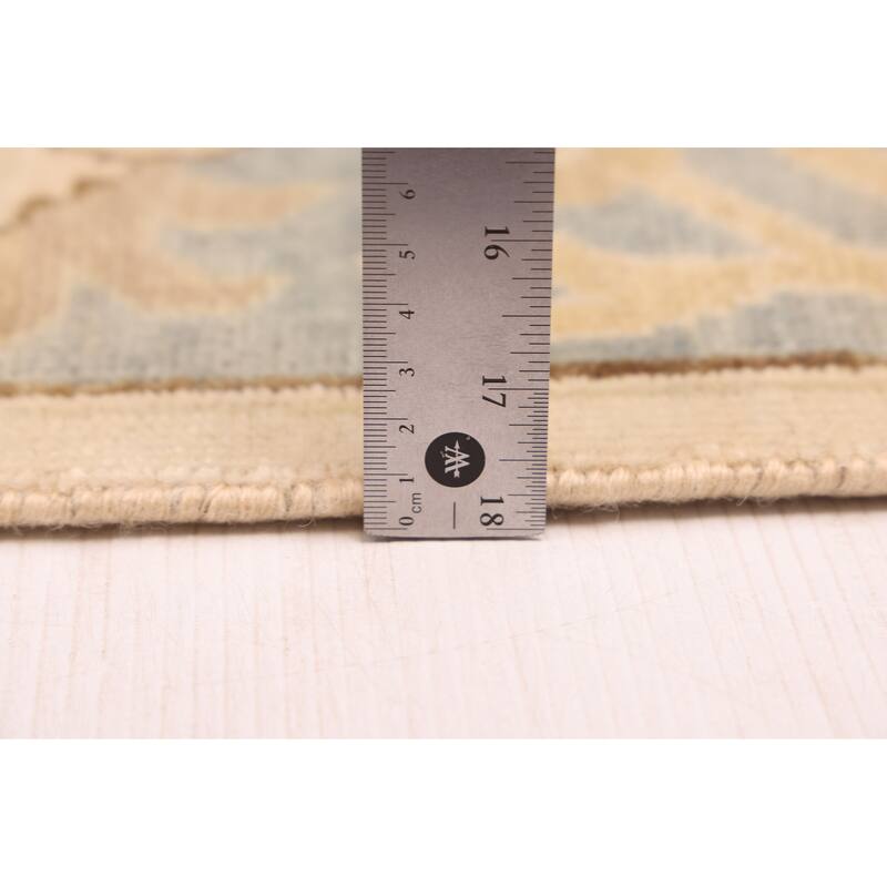 ECARPETGALLERY Hand-knotted Jules Serapi Ivory Wool Rug - 9'11 x 13'7