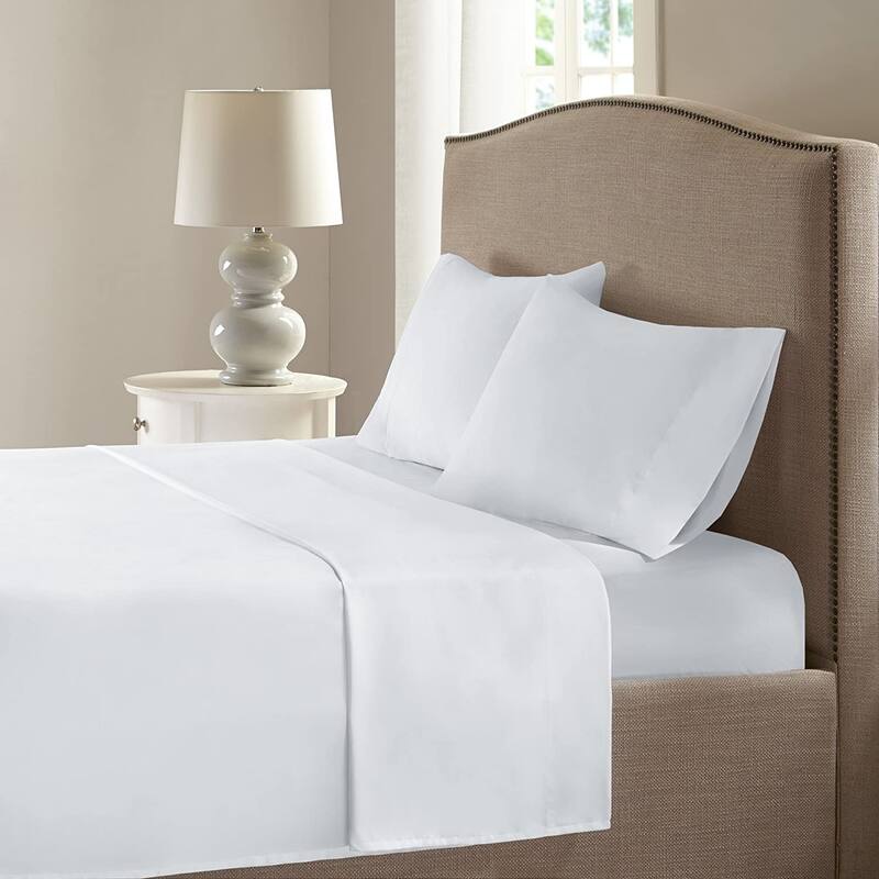 Modern Living Pima Cotton Sheet Set Queen - White