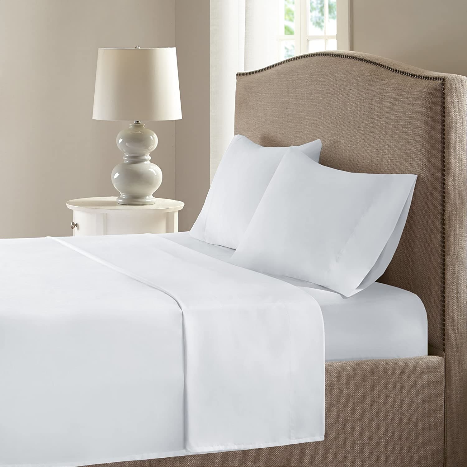 Modern Living Pima Cotton Sheet Set Queen - Bed Bath & Beyond - 38959431