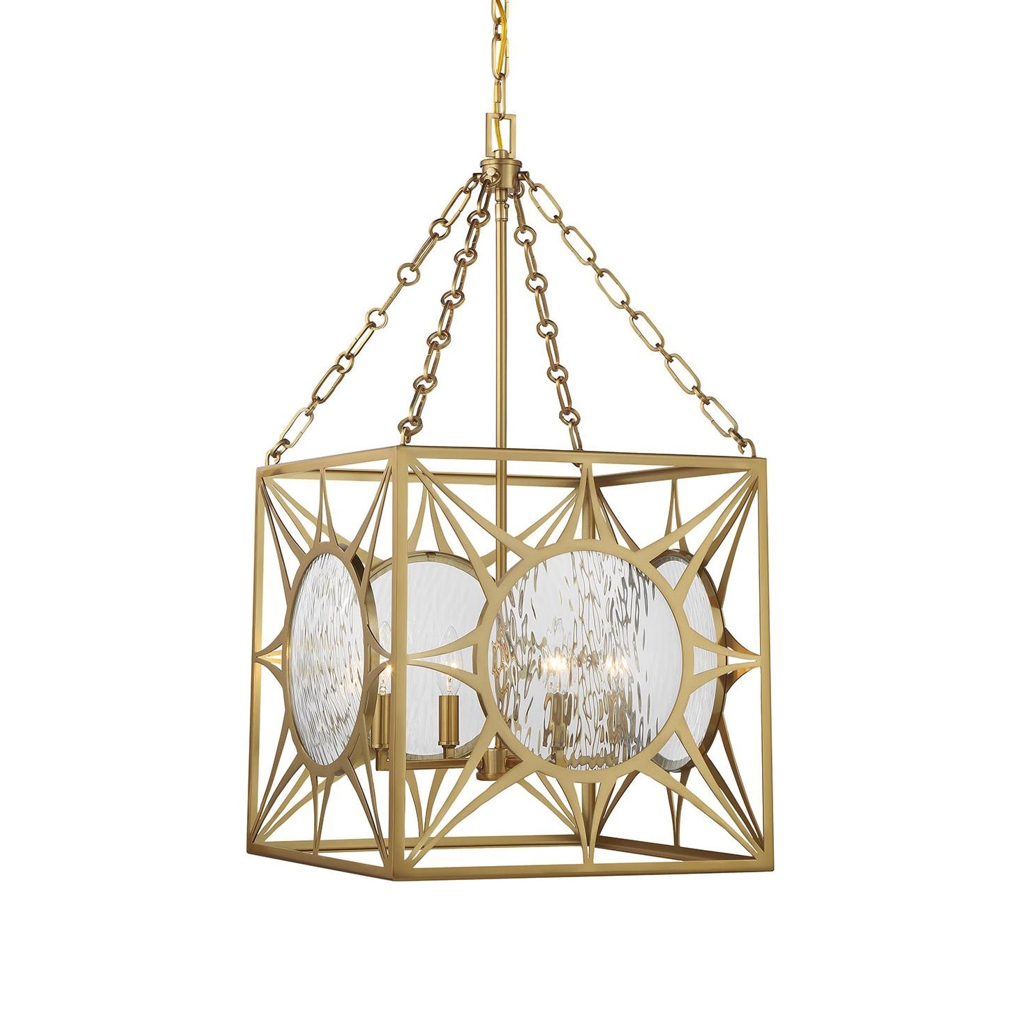 Savoy House 3-5063-4 Balfour 4 Light 17" Wide Candle Style Chandelier