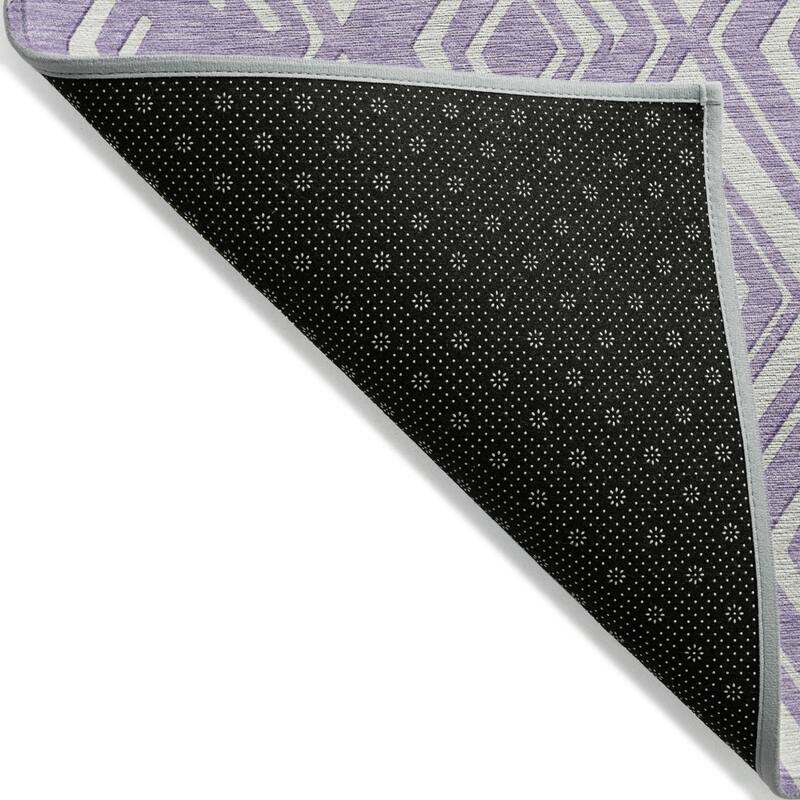 HomeRoots Geometric Transitional Rectangle Outdoor Rug
