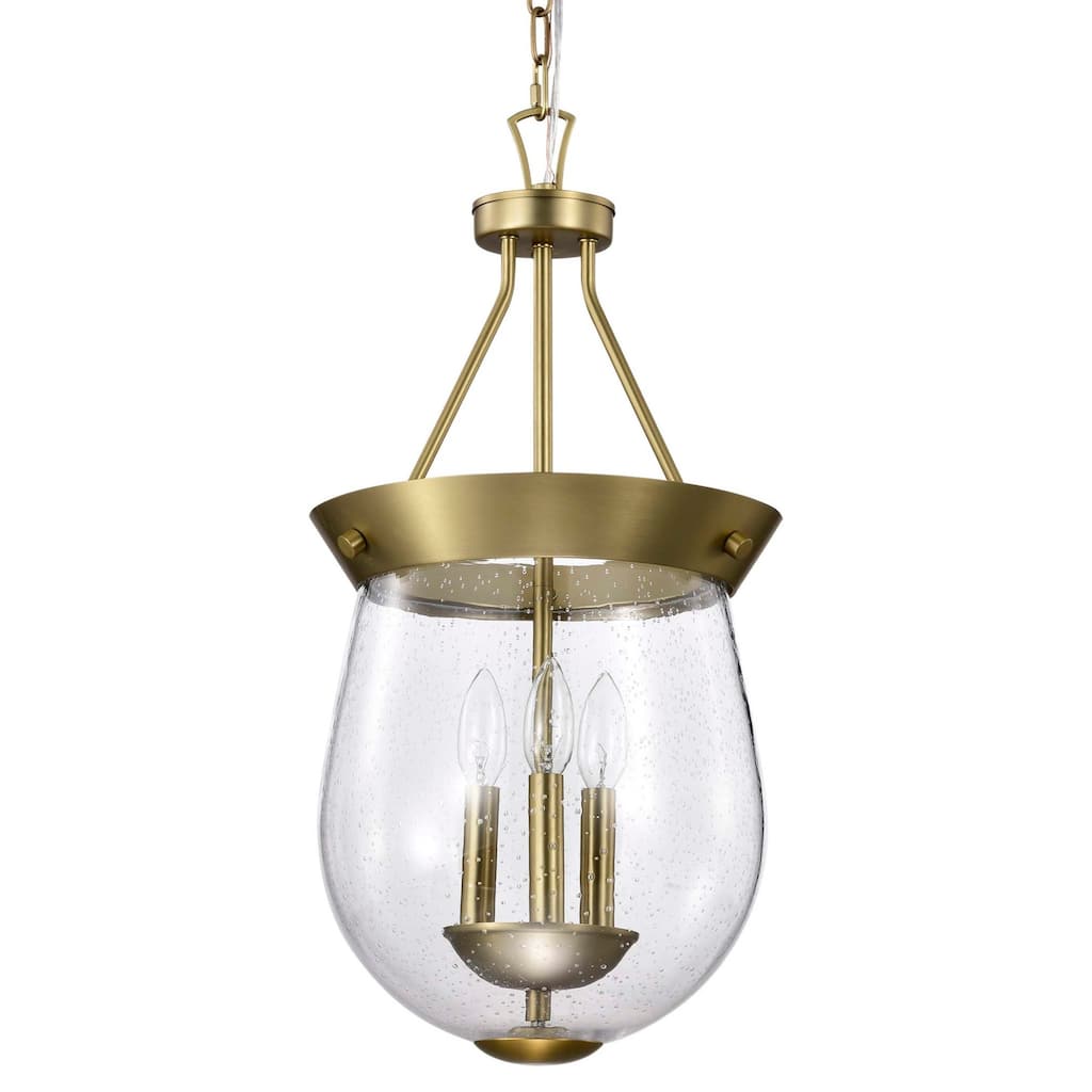 Nuvo Lighting 60/7801 Boliver 3 Light 12" Wide Pendant with Urn Shade