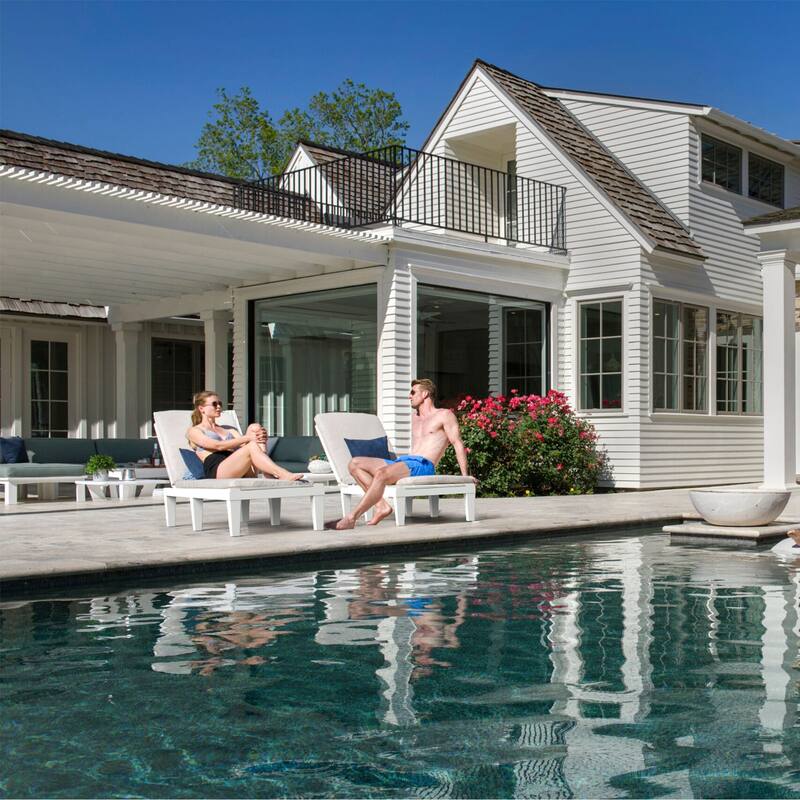 74.5'' Reclining Single Outdoor Lounge Chairs