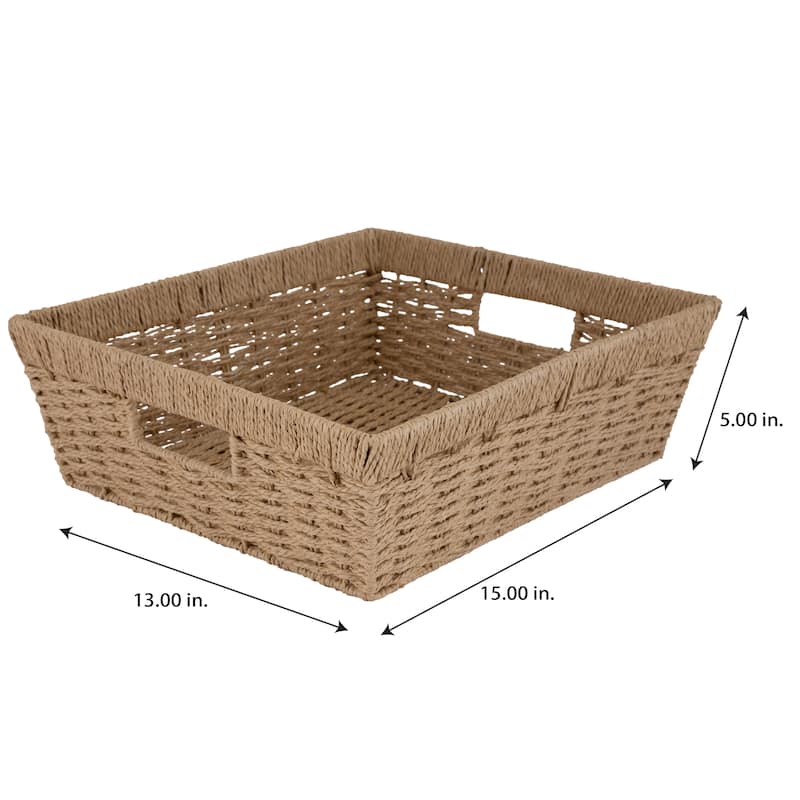Simplify Dutch Weave Storage Basket