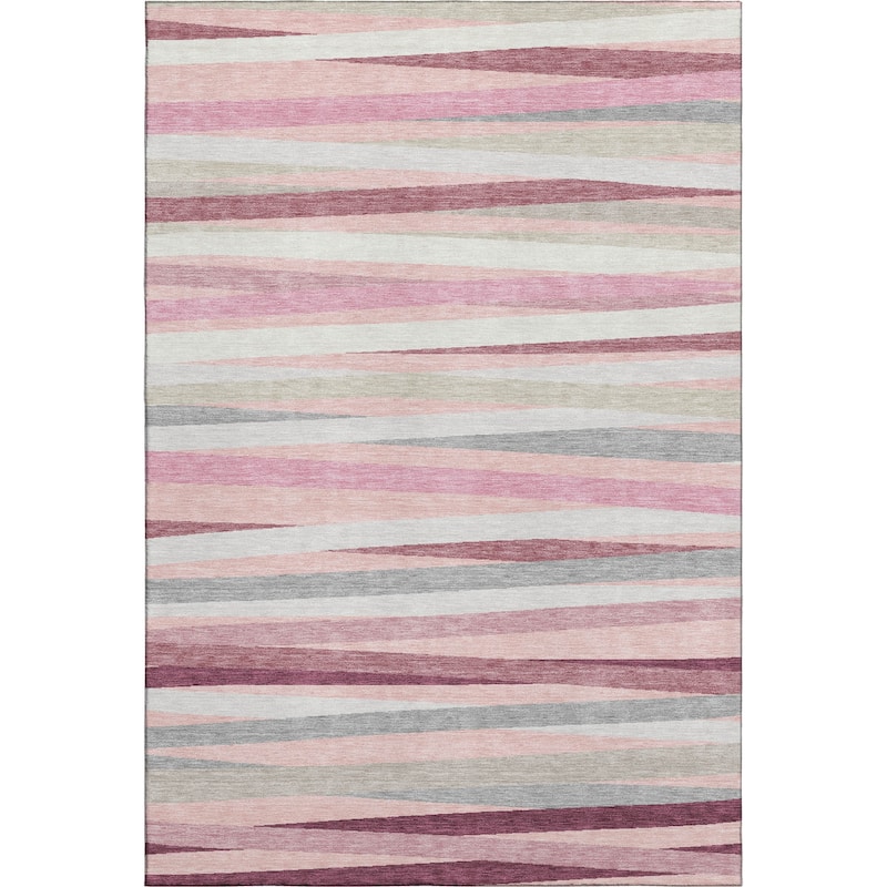 Premium Washable Super Soft Modern Stripes Mayfield Rug
