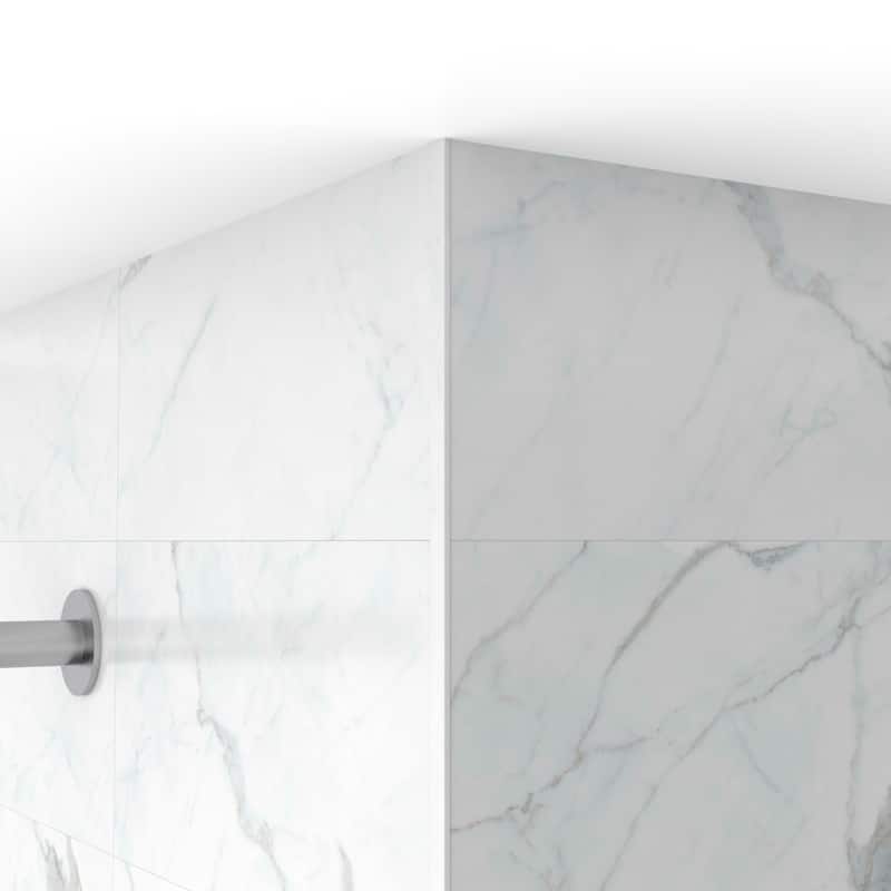Epiphany Edge Trim 96 in. H Marble Glacier