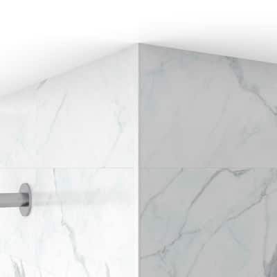 Epiphany Edge Trim 96 in. H Marble Glacier