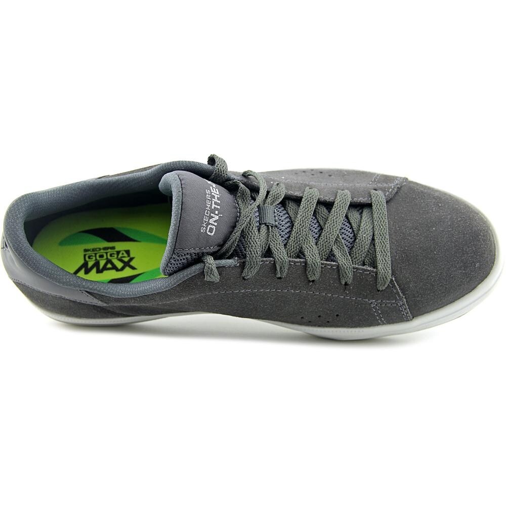 Shop Skechers Go Vulc 2 Point Men Round Toe Suede Gray Walking