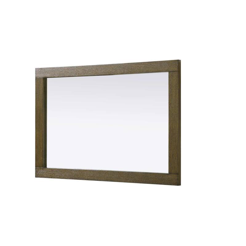 Solene Wooden Rectangle Mirror (24-30 x 36 in.)