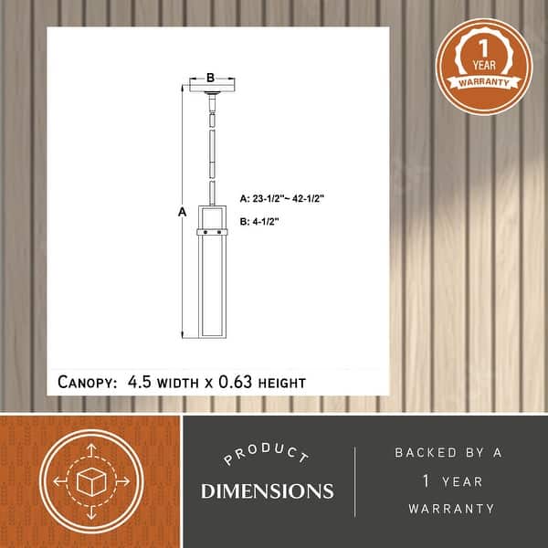 Vaxcel Lighting P0419 5" Wide Suspension Mini Pendant