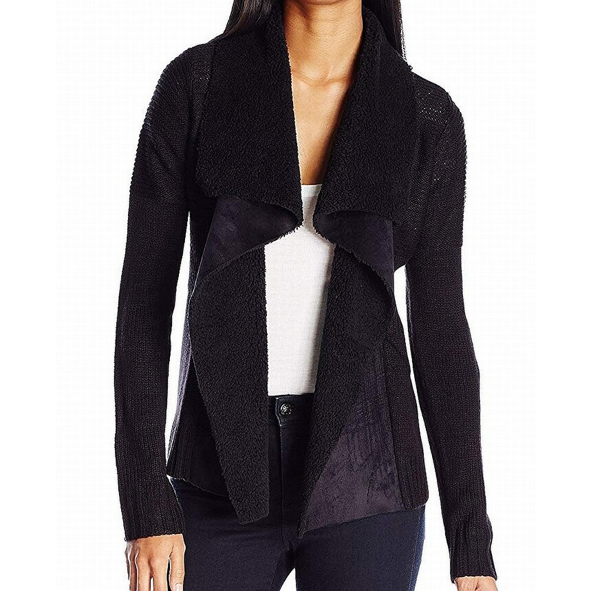 junior black cardigan sweater