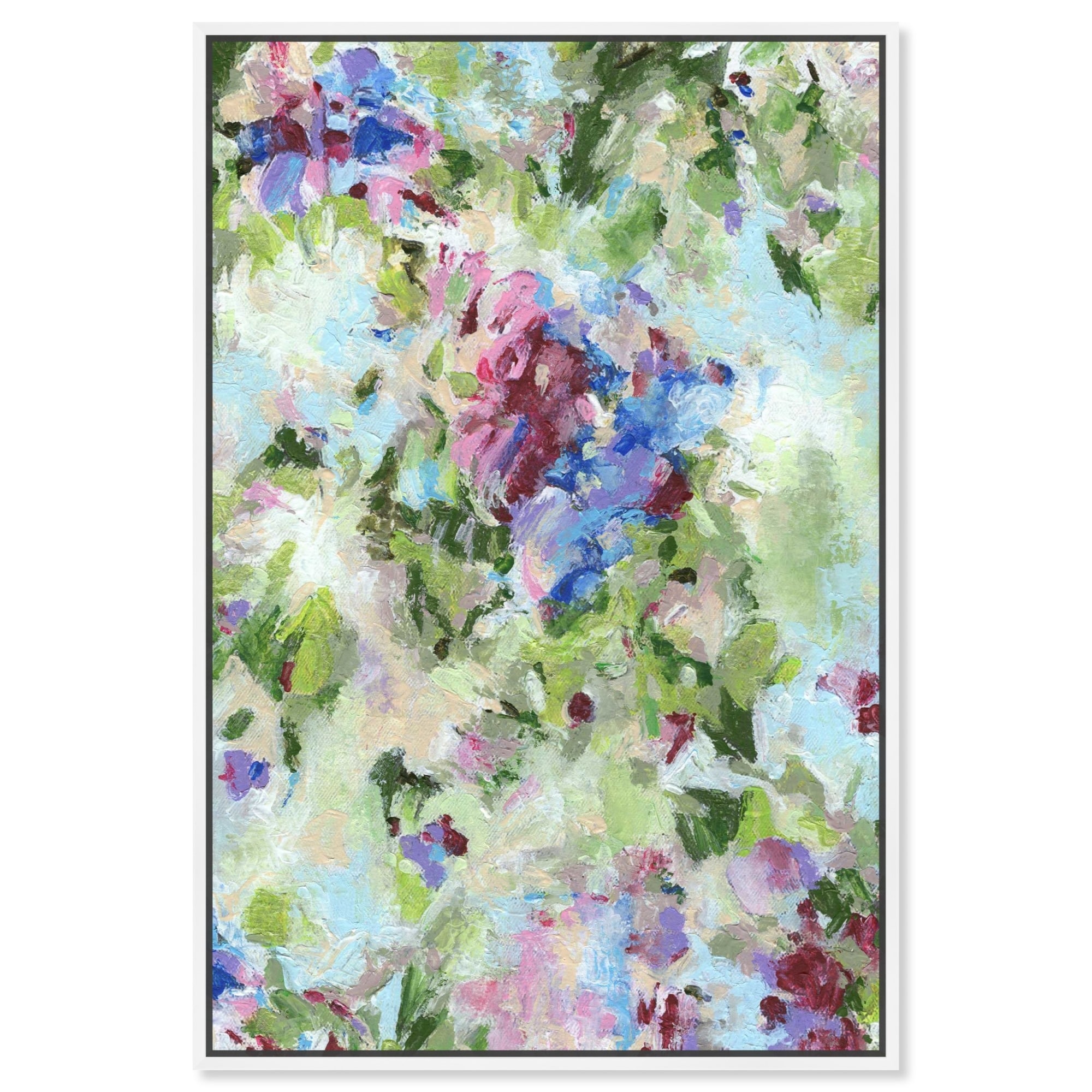 Born To Blossom Canvas Vibrant Coastal Wall Art by Art Remedy