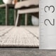 preview thumbnail 8 of 12, Nuloom Kiernan Vertical Teardrop Stripe Indoor/Outdoor Area Rug