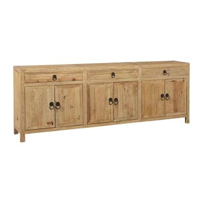 Brooklyn 90.5-inch Rustic Reclaimed Elm Sideboard