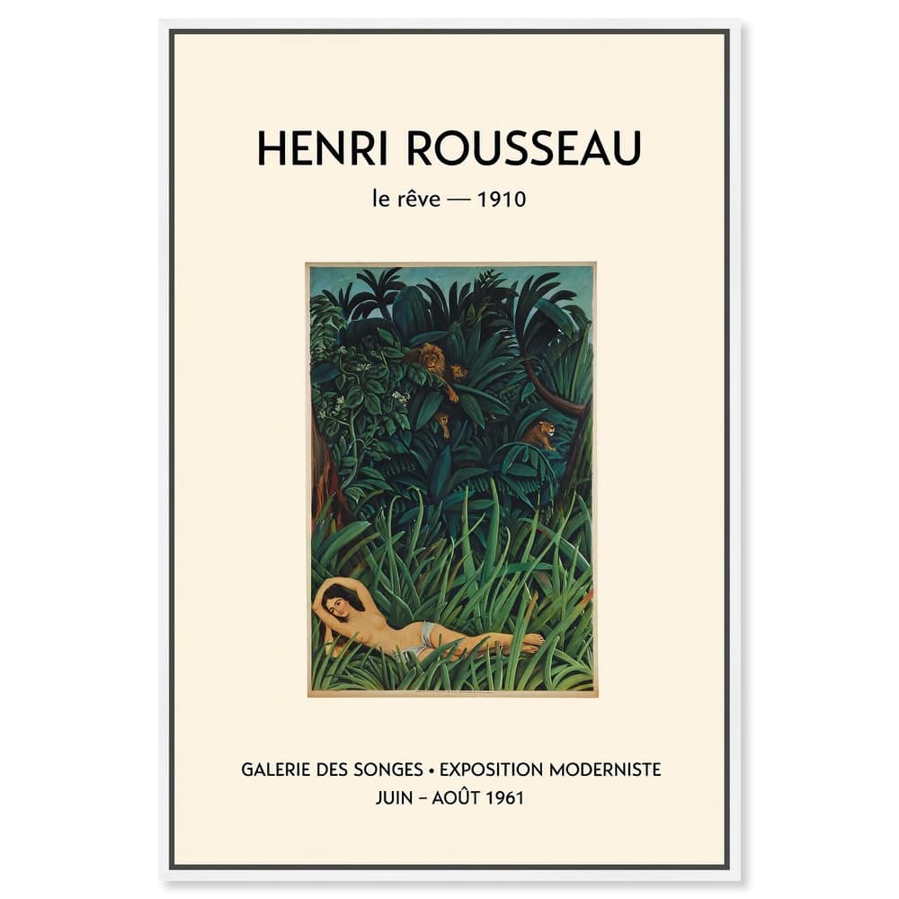 Dream in the Jungle Canvas by Art Remedy