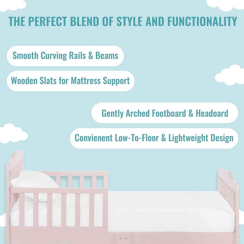 Dream On Me Classic Design Toddler Bed