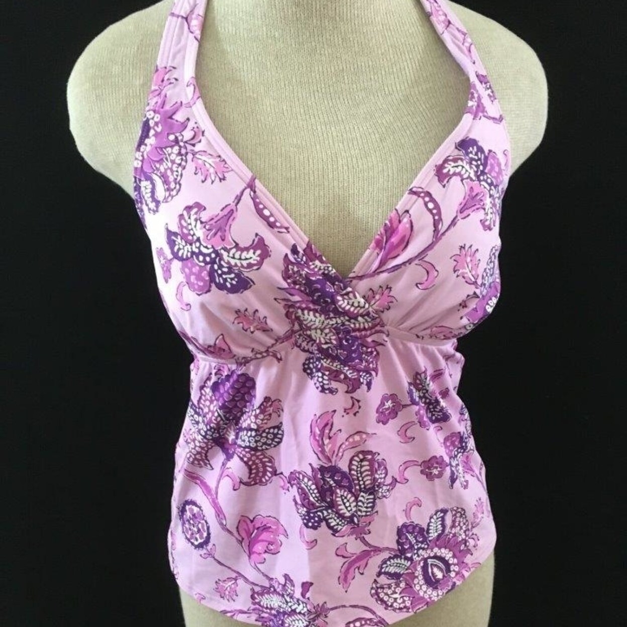 lands end halter tankini