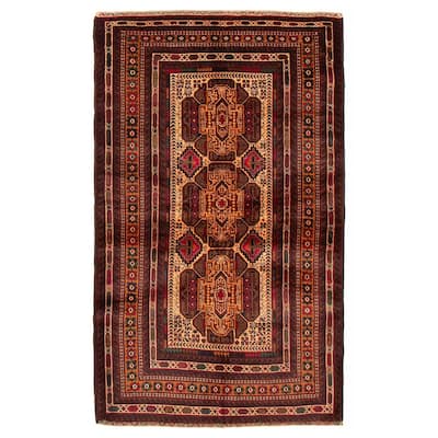Teimani Ivory Rug 3'8" x 6'6" - 3'8 x 6'6