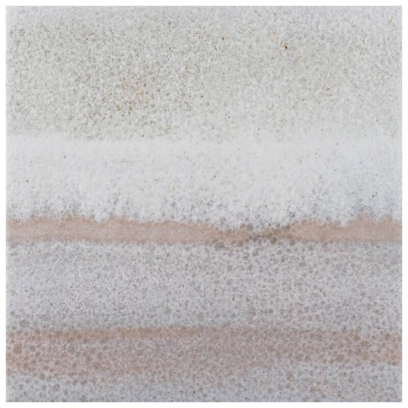 Merola Tile Matter Canvas Taupe Green 6" x 6" Porcelain Floor and Wall Tile - Case (25 Tiles)