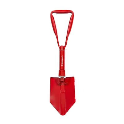 Stansport G.I. Style Double Folding Shovel - Red