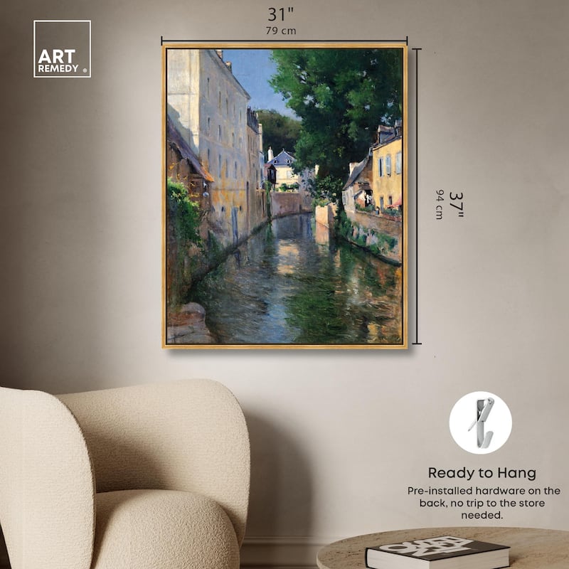 The River Isole Canvas by Art Remedy