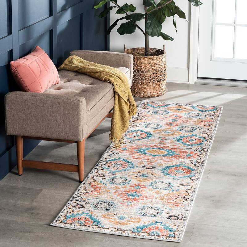 Adelle French Country Oriental Indoor Area Rug