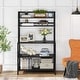 preview thumbnail 12 of 15, 5-Tier Kitchen Bakers Rack Kitchen Stand Utility Storage Cart