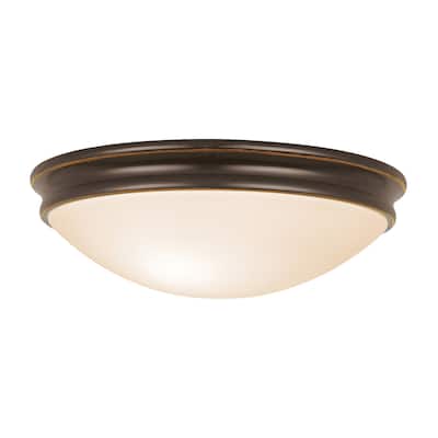 Access Lighting Atom 2 Light Flush Mount Ceiling Fixture