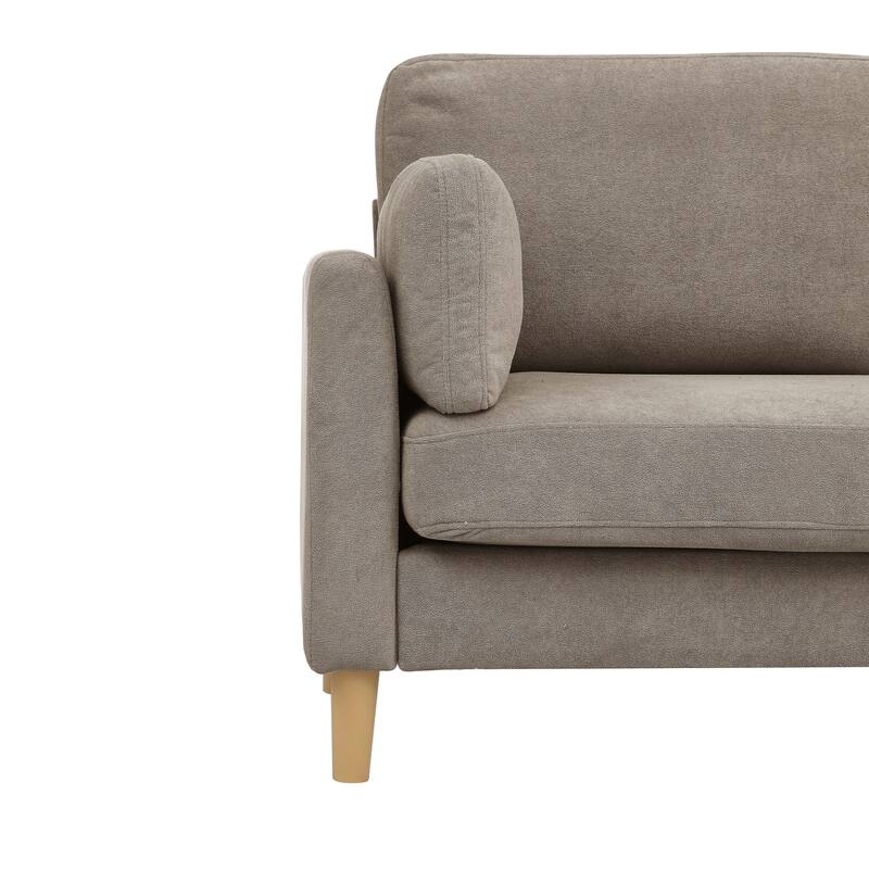 Modern Minimalist 2-Seater Sofa For Smaller Spaces,Apartments,Or Offices