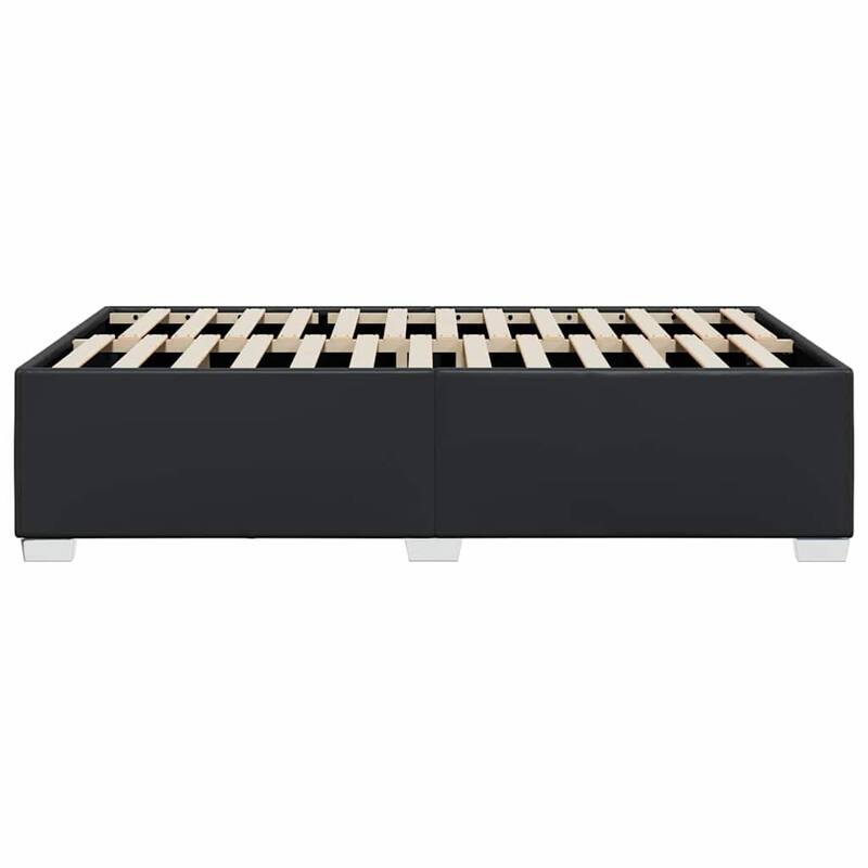 vidaXL Bed Frame without Mattress 137 x 74.8 " Faux Leather