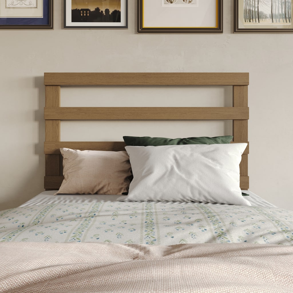 CraftPorch Modern Wooden Slat Headboard