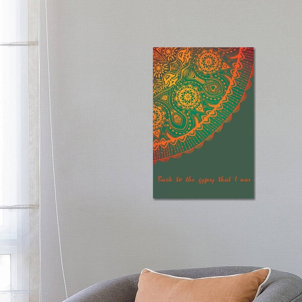 iCanvas "Gypsy - Fleetwood Mac" by WordsAndMusicArt Canvas Print