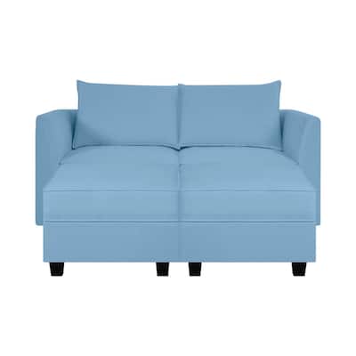 Modern DIY Collection - Convertible Modular Sectional Sofa - Linen Sofa Couch for Living Room Apartment Office