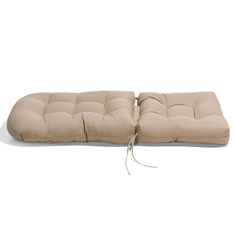 Outdoor Adirondack Chair Cushion Rocking Chair Cushions Thickened Patio Chair Pad with Sunbrella