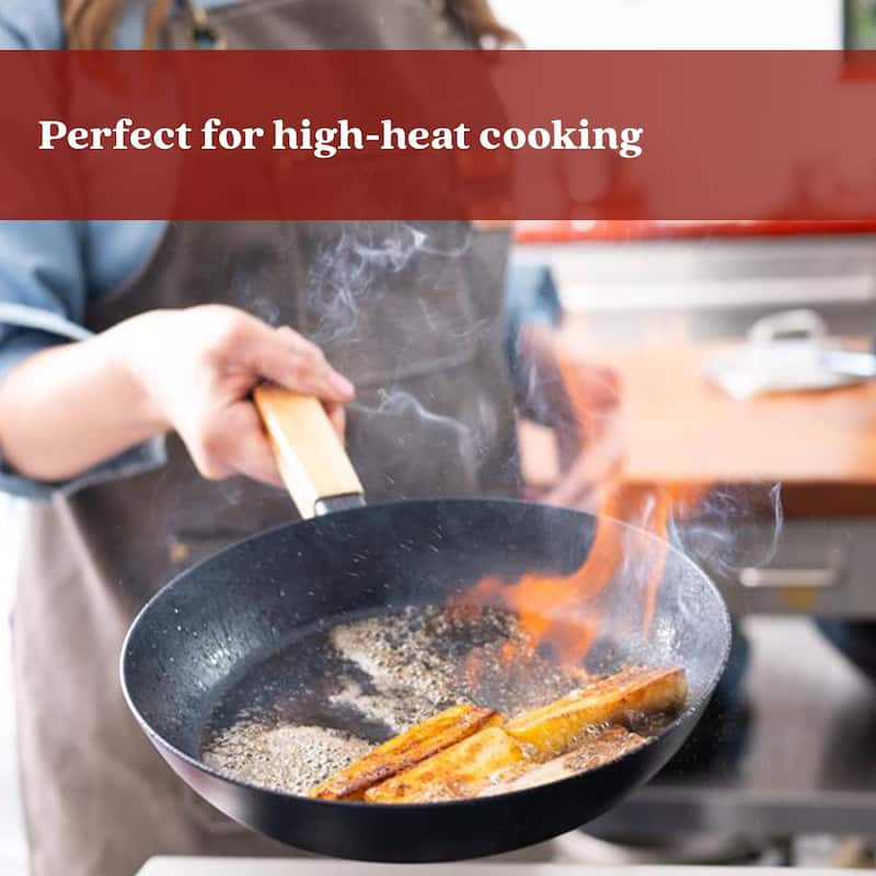 Alva Forest Carbon Steel Pan Pre-Seasoned with Natural Mineral Oil