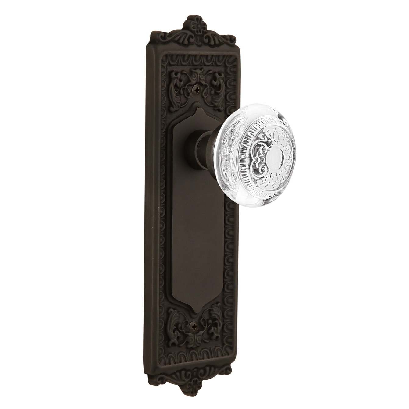 Nostalgic Warehouse Vintage Crystal Egg and Dart Single Dummy Door