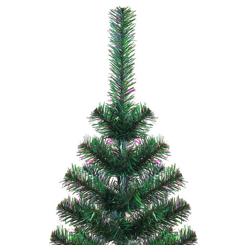 vidaXL Artificial Christmas Tree Green 70.9" PVC