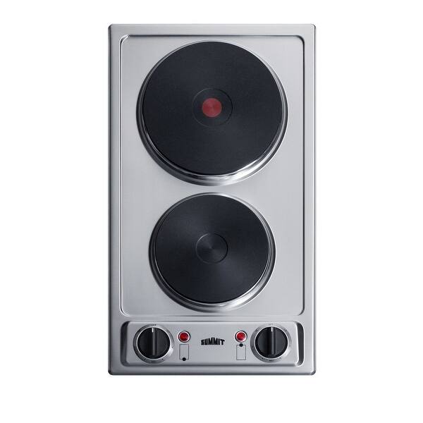 Shop Summit Csd2b230 12 Wide 2 Burner Electric Cooktop
