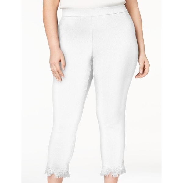 white pants with fringe