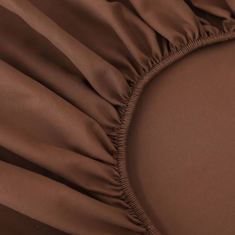 Shatex Soft Skin-Friendly 4-Piece Deep pocket Bed Sheet Set