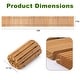 preview thumbnail 20 of 36, ​​COSIEST Roll-Out Cedar Garden Pathway with 6FT 8FT 12FT