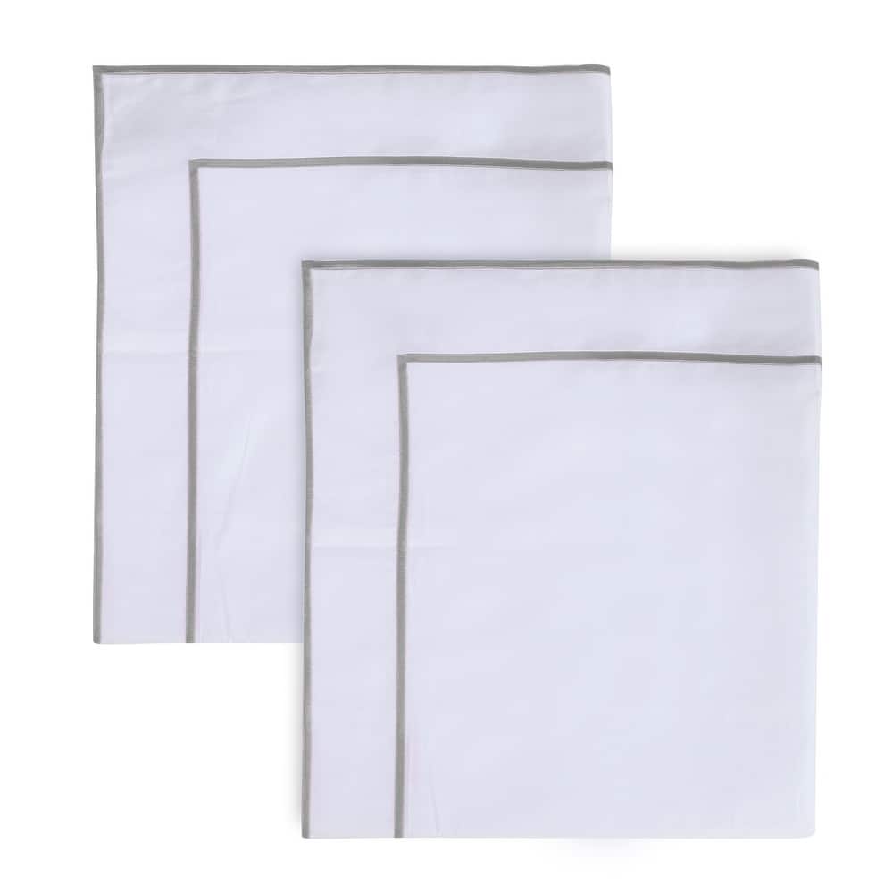 Home Sweet Home Collection 600TC Cotton Embroidered Edge Duvet Set and Sham