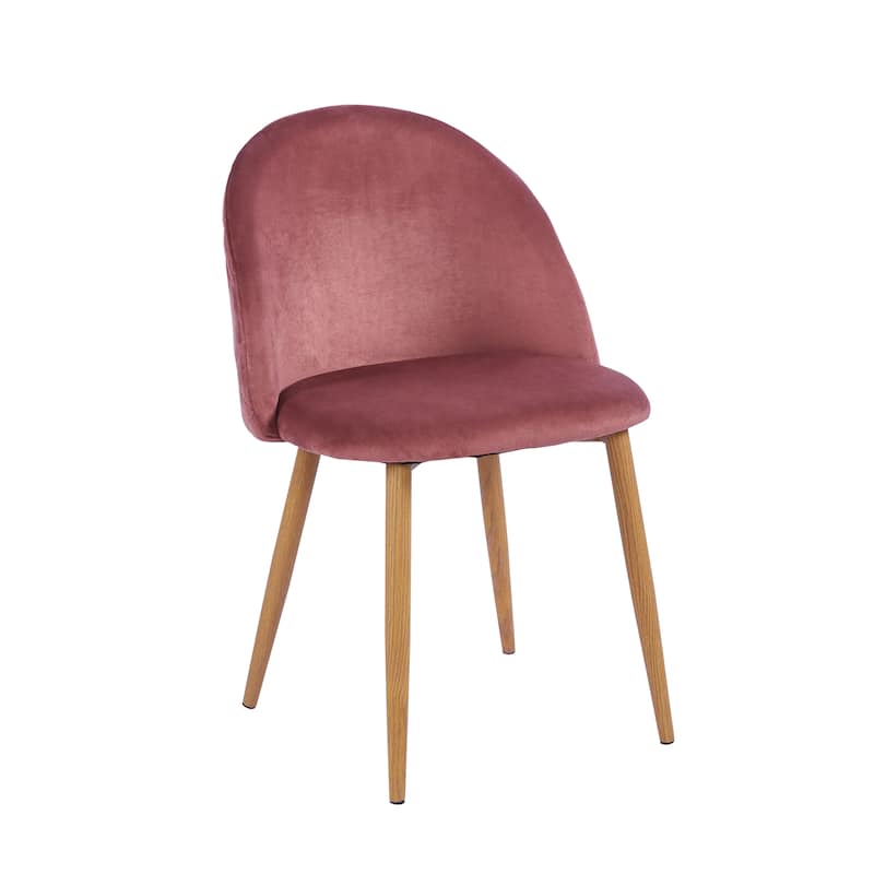 Porthos Home Jailyn Dining Room Chairs Set Of 2, Velvet And Metal