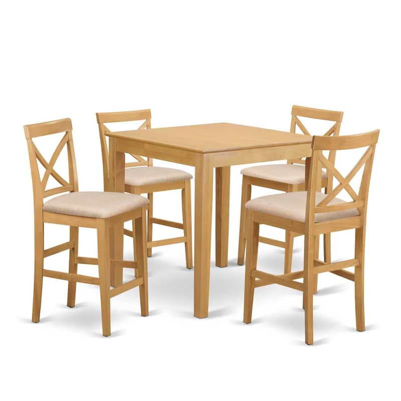 Counter Height Dining Set - Pub Table & Stools - Modern Dining Room Furniture