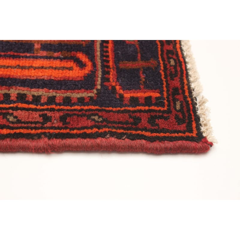 ECARPETGALLERY Hand-knotted Andelz Red Wool Rug - 4'1 x 6'8