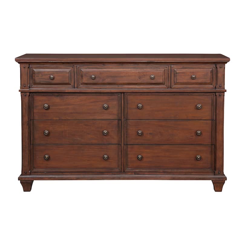 Harbor Point Rustic Cherry 9-drawer Dresser