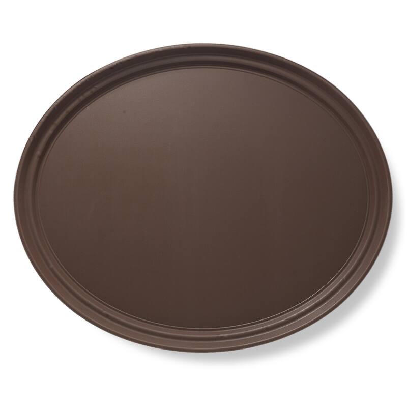 Oval Restaurant Serving Trays NonSlip NSF Tray